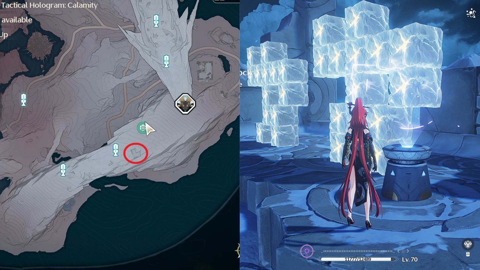 Location of the first Clang Bang Echo Challenge (Image via Kuro Games)